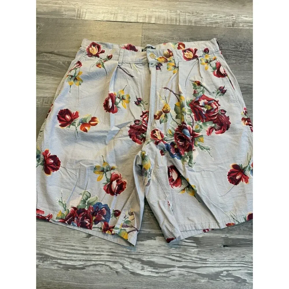 Vintage Polo by Ralph Lauren Floral Print Shorts – Made in USA